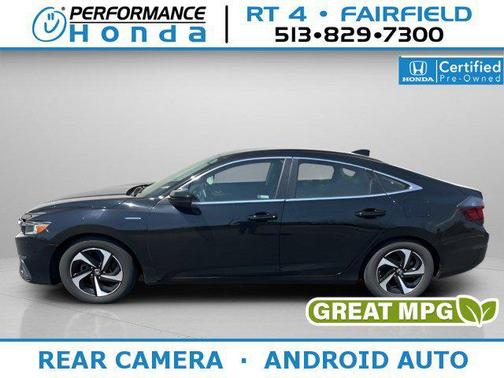 Crystal Black Pearl 2022 Honda Insight EX
