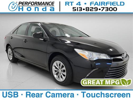 Midnight Black Metallic 2016 Toyota Camry LE