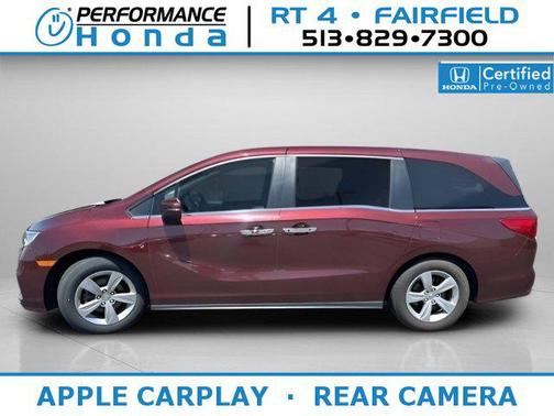Deep Scarlet Pearl 2019 Honda Odyssey EX-L