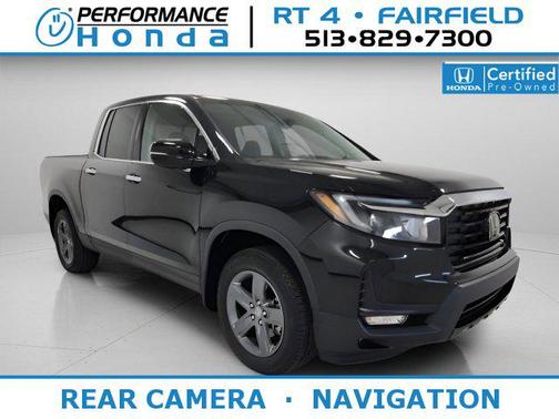 Crystal Black Pearl 2023 Honda Ridgeline RTL-E