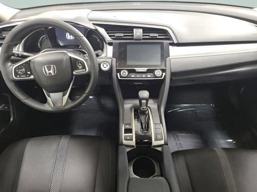 White Orchid Pearl 2018 Honda Civic EX