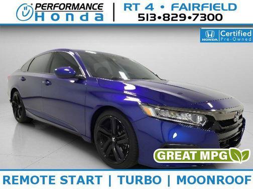 Still Night Pearl 2020 Honda Accord Sport 2.0T Sedan