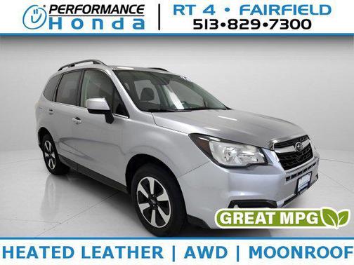 Ice Silver Metallic 2018 Subaru Forester 2.5i Limited
