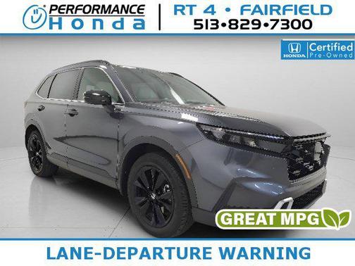 Meteorite Gray Metallic 2024 Honda CR-V Hybrid Sport Touring AWD SUV