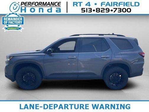 Modern Steel Metallic 2025 Honda Pilot Black Edition
