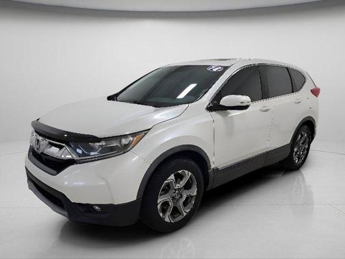 White Diamond Pearl 2018 Honda CR-V EX-L