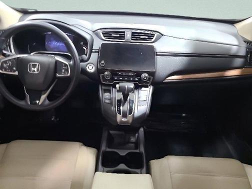 White Diamond Pearl 2018 Honda CR-V EX-L