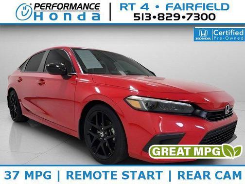 Rallye Red 2024 Honda Civic Sport