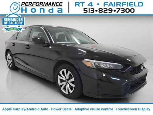 Gray 2025 Honda Civic LX
