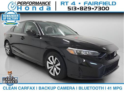 Gray 2025 Honda Civic LX