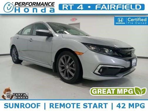 Lunar Silver Metallic 2020 Honda Civic EX