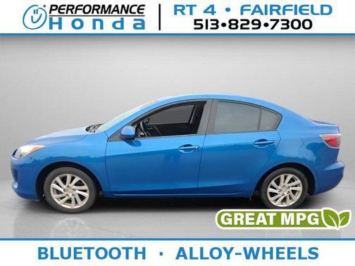 Sky Blue Mica 2012 Mazda Mazda3 i Touring