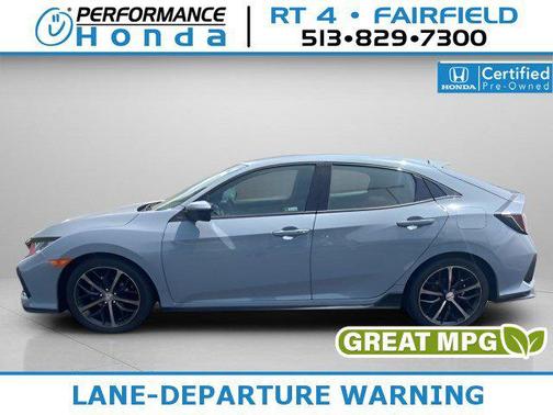 Sonic Gray Pearl 2021 Honda Civic Sport