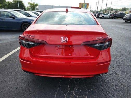Rallye Red 2025 Honda Civic Sport