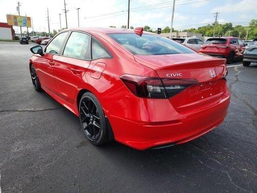 Rallye Red 2025 Honda Civic Sport