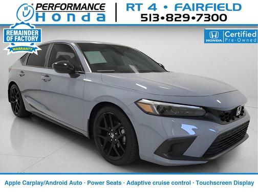 Gray 2024 Honda Civic Sport