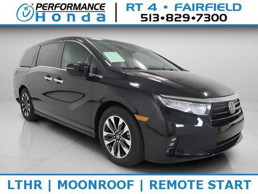 Crystal Black Pearl 2021 Honda Odyssey EX-L