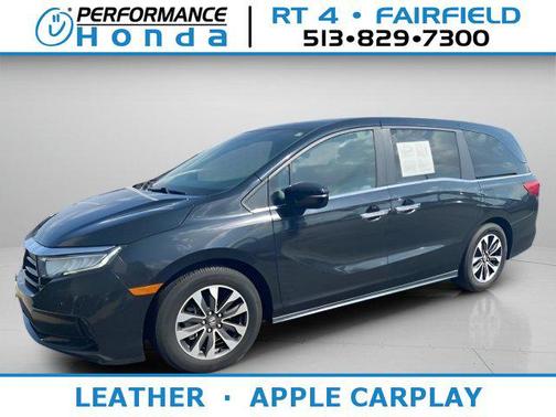 Crystal Black Pearl 2021 Honda Odyssey EX-L