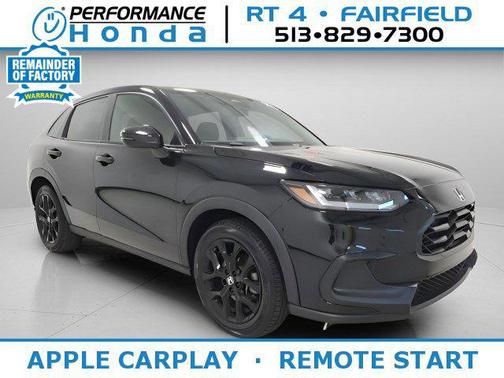 Crystal Black Pearl 2024 Honda HR-V Sport