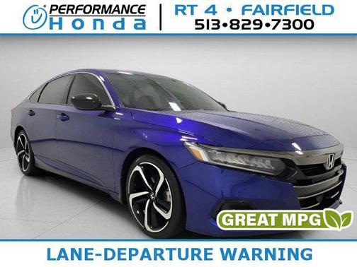 Still Night Pearl 2022 Honda Accord Sport SE 1.5T