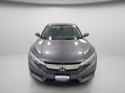 Modern Steel Metallic 2017 Honda Civic LX