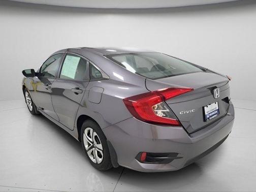 Modern Steel Metallic 2017 Honda Civic LX