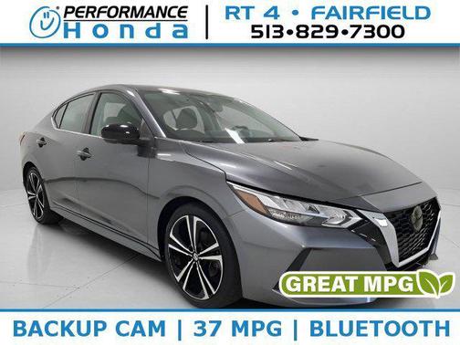 Gun Metallic 2021 Nissan Sentra SR