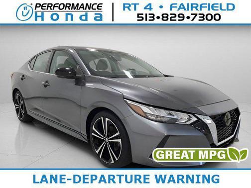 Gun Metallic 2021 Nissan Sentra SR