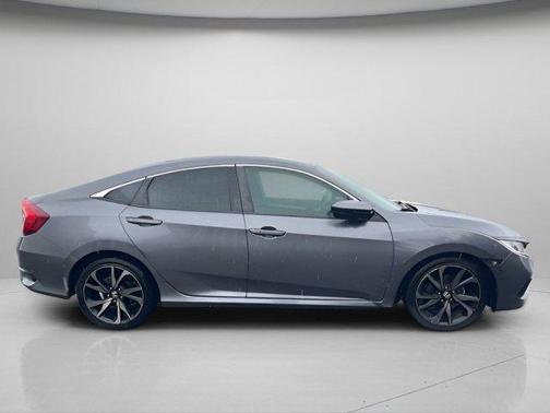 Modern Steel Metallic 2019 Honda Civic Sport