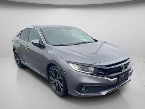 Modern Steel Metallic 2019 Honda Civic Sport