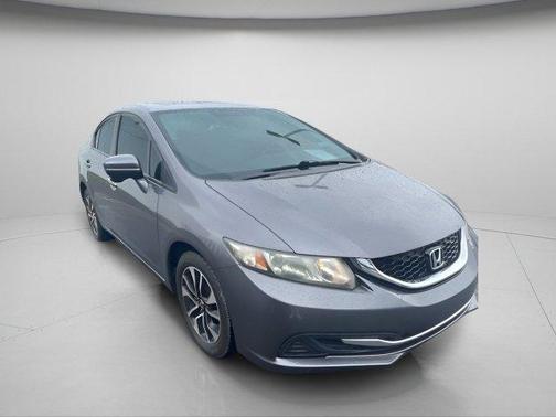 Modern Steel Metallic 2014 Honda Civic EX