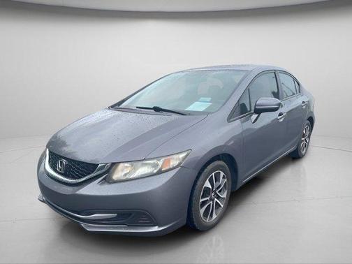 Modern Steel Metallic 2014 Honda Civic EX