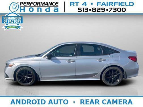 Lunar Silver Metallic 2023 Honda Civic Sport