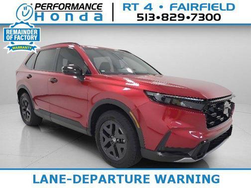 Radiant Red Metallic 2026 Honda CR-V Hybrid TrailSport AWD