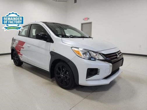White Diamond w/Black Roof 2023 Mitsubishi Mirage Ralliart