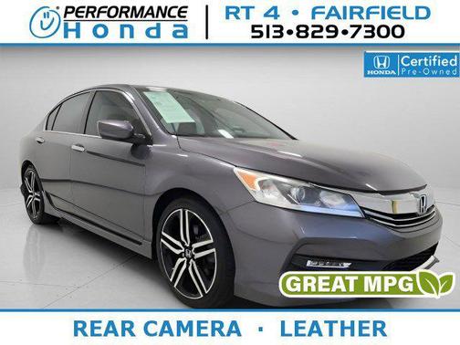 Modern Steel Metallic 2017 Honda Accord Sport