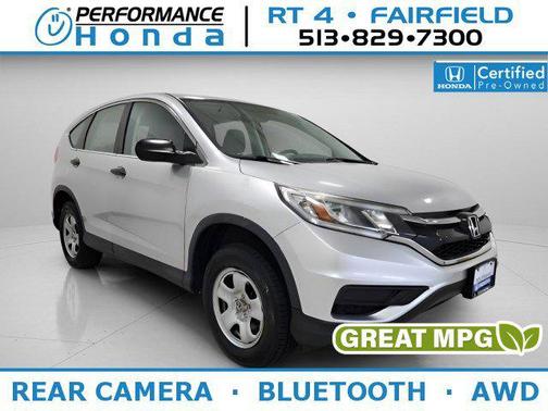 Alabaster Silver Metallic 2016 Honda CR-V LX