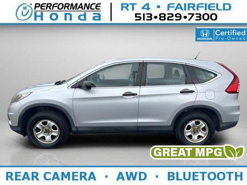 Alabaster Silver Metallic 2016 Honda CR-V LX