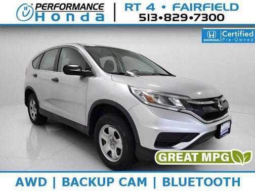 Alabaster Silver Metallic 2016 Honda CR-V LX