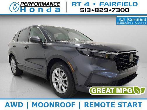 Meteorite Gray Metallic 2026 Honda CR-V EX AWD