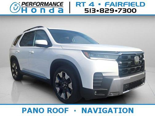 Platinum White Pearl 2026 Honda Pilot Touring 8-Passenger
