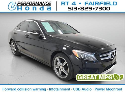 Black 2015 Mercedes-Benz C-Class C 300 4MATIC