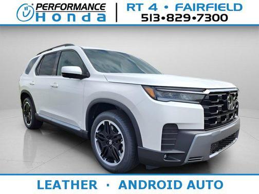 Platinum White Pearl 2026 Honda Pilot Touring 8-Passenger