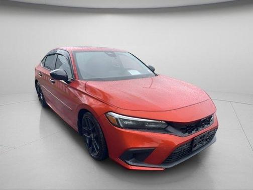 Blazing Orange Pearl 2022 Honda Civic Si Base