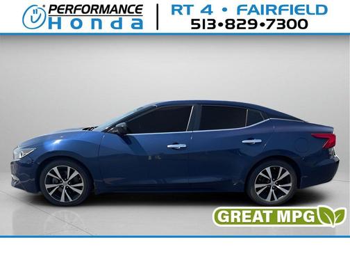 Deep Blue Pearl 2018 Nissan Maxima 3.5 S