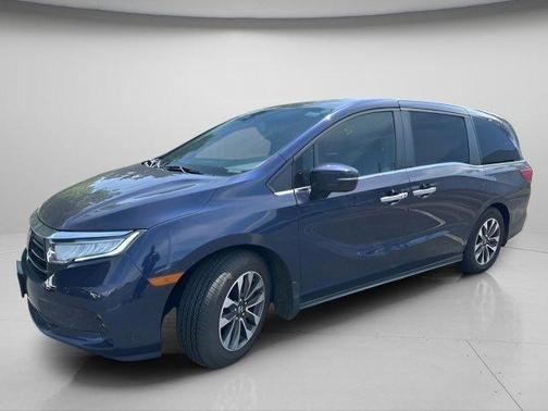 Obsidian Blue Pearl 2021 Honda Odyssey EX-L