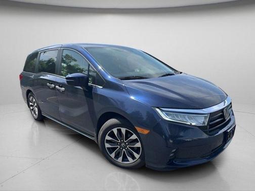 Obsidian Blue Pearl 2021 Honda Odyssey EX-L
