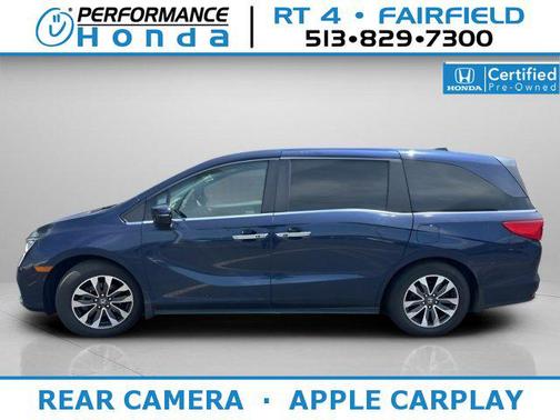 Obsidian Blue Pearl 2021 Honda Odyssey EX-L