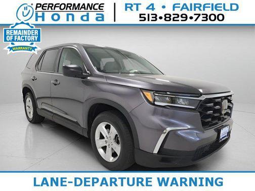 Modern Steel Metallic 2023 Honda Pilot AWD LX