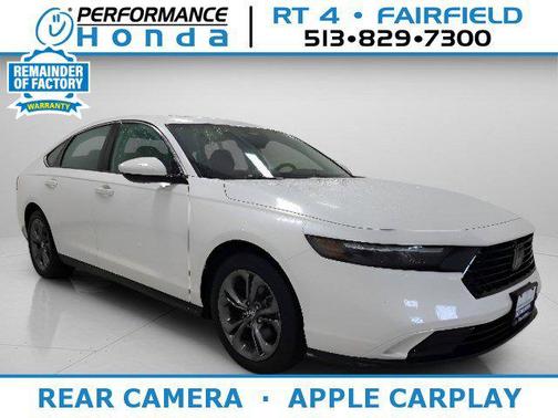 Platinum White Pearl 2024 Honda Accord EX
